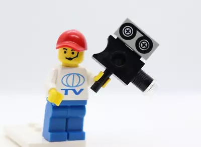 Buy CameraMan Movie TV Camera Man Vintage LEGO® Minifigure Figure Mini Fig • 6.84£