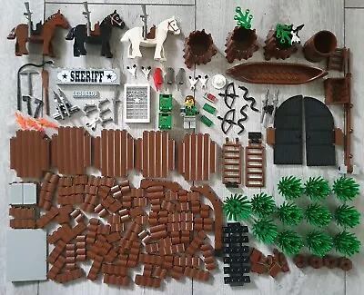 Buy LEGO Western Bricks & Minifigures Bundle Job Lot • 0.01£