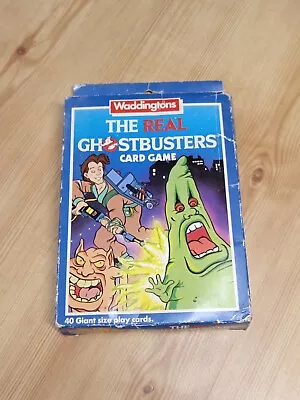 Buy Vintage 1980s Waddingtons The Real Ghostbusters Card Game - Fully Complete • 9.99£