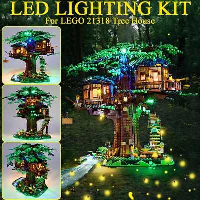 Buy LED Light Kit For LEGOs Ideas Tree House 21318 Lights Only • 25.08£