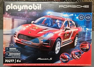 Buy Playmobil 70277 Porsche Macan S Fire Brigade New Sealed Retired • 39.95£