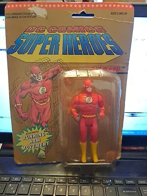 Buy DC Comics Super Heroes -The Flash With Running Arm Moves (ToyBiz 1990) • 18.99£