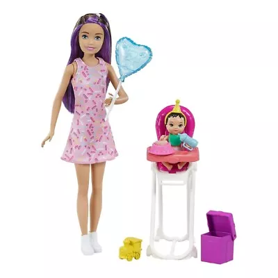 Buy Mattel Barbie Skipper Babysitters Dolls Birthday, Play Set With Skipper Doll • 38.37£