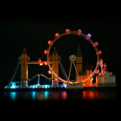 Buy LED Light Kit Fit For Architecture London Great Britain Skyline Collection 21034 • 26.15£