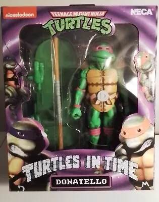 Buy Neca Teenage Mutant Ninja Turtles Turtles In Time Donatello 7  Action Figure New • 39.95£