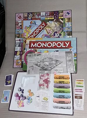 Buy 2013 Hasbro My Little Pony Monopoly Board Game - Missing 1 Dice Piece • 33.03£