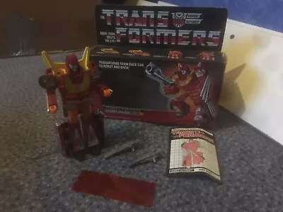Buy TRANSFORMER G 1 Autobot HOT ROD With BOX And Weapons • 10£