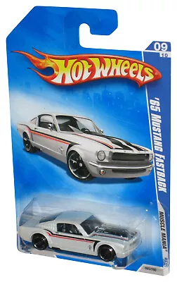 Buy Hot Wheels Muscle Mania '09 White '65 Mustang Fastback Car 085/190 • 14.92£