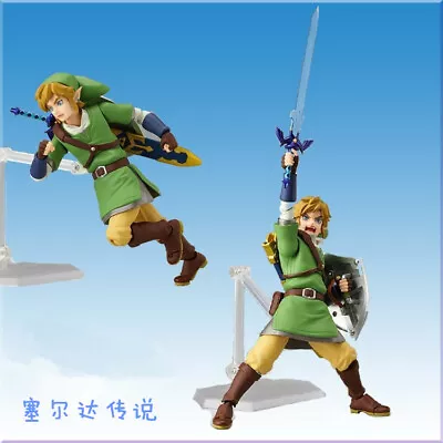 Buy New Figma 153 Link The Legend Of Zelda Skyward Sword 6in Action Figure Box Set • 26.40£