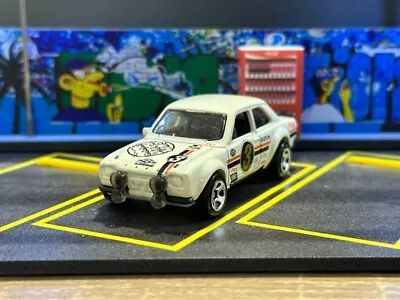 Buy 1/64 Hot Wheels 1970 Ford Escort RS1600 White Gumball 3000 Loose • 3.99£