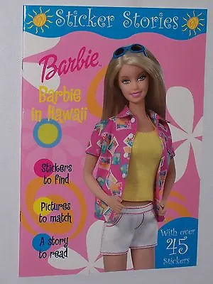 Buy Barbie In Hawaii - Sticker Story Book • 2.99£