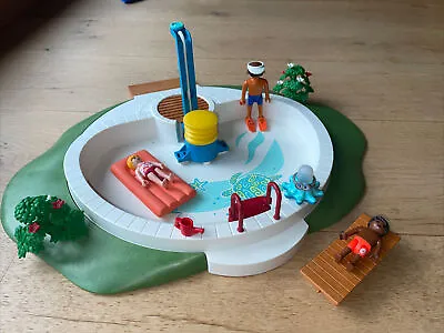 Buy Playmobil Swimming Pool Set With Shower 9422 • 19.99£
