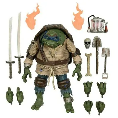 Buy NECA TMNT Ultimate Leonardo Hunchback Universal Monsters 7  Action Figure • 43.49£