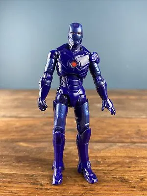 Buy STEALTH BLUE IRON MAN Marvel 4” Action Figure 2010 Marvel Hasbro Rare • 8.99£