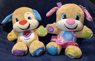 Buy FISHER PRICE Smart Stages Dogs / Puppies, BUNDLE OF TWO Blue And Pink • 7.99£