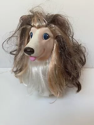 Buy Vintage Hasbro Sweetie Pups Collie Dog Long Hair Toy Figure 1989 Retro Toy • 14.99£