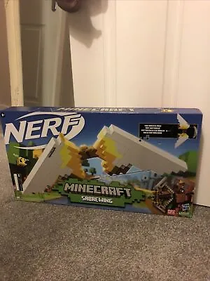 Buy NERF Minecraft Sabrewing Motorized Bow 8 Dart Clip NEW  • 41.99£