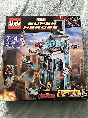 Buy LEGO Marvel Super Heroes: Attack On Avengers Tower (76038) - Still Sealed • 75£