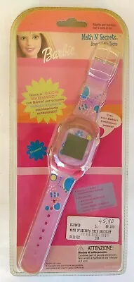 Buy Barbie Girl Wristwatch New Math N' Secrets Techno Watch Bracelet • 30.82£