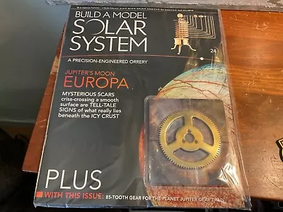 Buy Build A Model Solar System Magazine #24 With 85 Tooth Gear For Jupiter Train • 24.53£