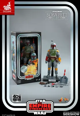 Buy Hot Toys Star Wars MMS 571 Boba Fett ESB Vintage Color 1/6 Figure UK New • 300£