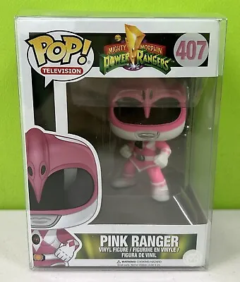 Buy ⭐️ PINK RANGER 407 Power Rangers ⭐️ Funko Pop Figure ⭐️ BRAND NEW ⭐️ • 42.50£
