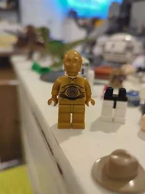 Buy LEGO C-3PO Star Wars GOLD Robot C3po C3-po Solid Gold Head Legs R2-D2 Friend • 6.61£