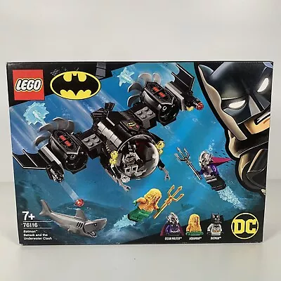 Buy LEGO Batman Batsub And The Underwater Clash Set (76116) - Brand New & Sealed • 33.99£