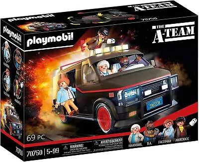 Buy Playmobil 70750 The A Team Van, Iconic Design, Collectors And Childr (US IMPORT) • 105.45£