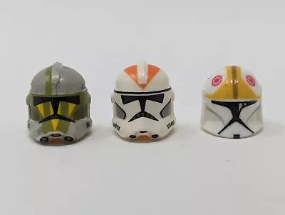 Buy Lego Star Wars CUSTOM Clone Helmet Pack - Doom, 212th, Pilot Decalled • 11.99£