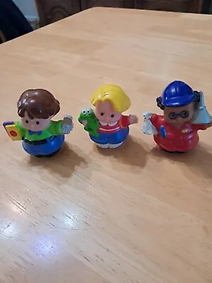 Buy Vintage Fisher Price Little People Toy Figures X 3 • 4.99£