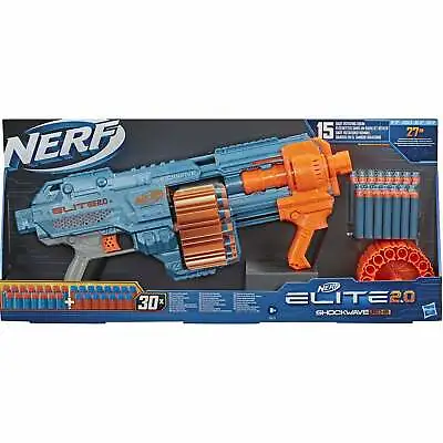 Buy Nerf Elite 2.0 Shockwave RD-15 Blaster • 33.59£