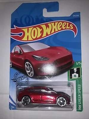Buy Hot Wheels Tesla Model 3 - 1:64 Scale Die Cast Car  • 13£