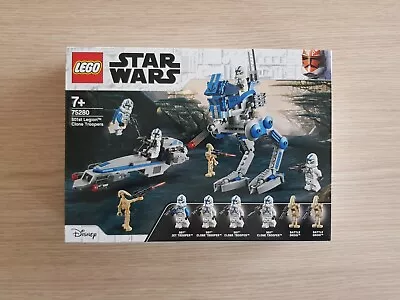 Buy LEGO Star Wars, 75280, 501st Legion Clone Troopers, Brand New And Sealed • 34.99£
