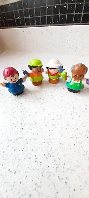 Buy Vintage Fisher Price Little People Toy Figures X 4  • 5£