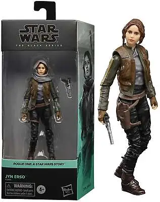 Buy Star Wars The Black Series Rogue One Collection Jyn Erso 6  Inch Action Figure - • 9.99£