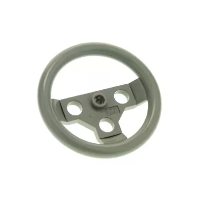 Buy 1x LEGO Technic Steering Wheel Old Light Grey Control Wheel Handlebar Steering Wheel 8880 2741 • 4.32£