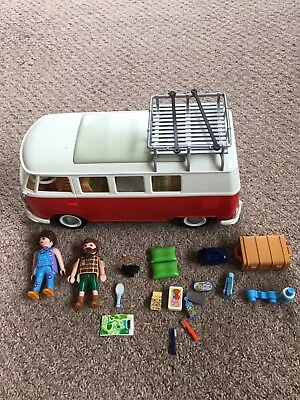 Buy Playmobil VW T1 Camper Van Camping Bus Set 70176 • 18£