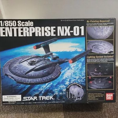 Buy NX-01 Star Trek 1/850 Scale U.S.S Enterprise Bandai Not Assembled JP • 205.62£
