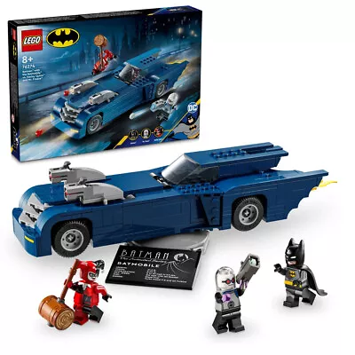 Buy LEGO DC 76274 Batman & Batmobile Vs. Harley Quinn & Mr. Freeze Age 8+ 435pcs • 55.95£