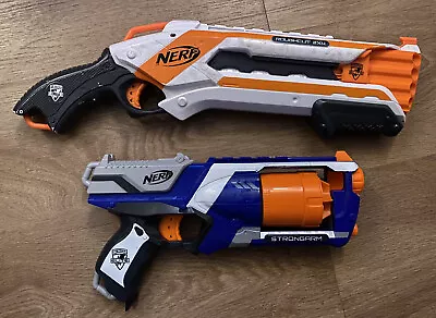 Buy 2 X Nerf Roughcut 2x4 & Strongarm Guns Faulty Untested • 14£
