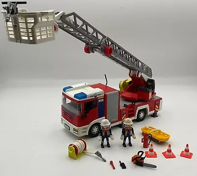 Buy Playmobil Fire Ladder Unit 4820 With Two Fire Characters & Accessories. • 25£