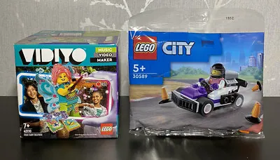 Buy LEGO 43110 VIDIYO: Folk Fairy BeatBox + 30589 City Go-Kart Racer. New Sealed ✔️ • 12.49£