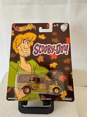 Buy Hot Wheels Scooby-Doo '34 Dodge Delivery Real Riders A48 • 15.06£