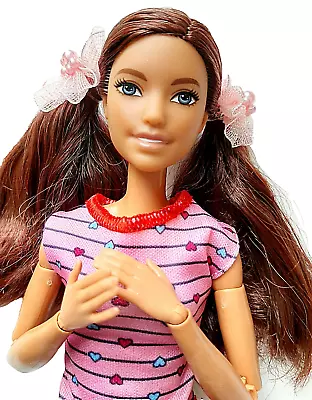 Buy Barbie Mattel Made To Move Body + Fashionistas #66 Head Hybrid Doll A.Konvult • 92.66£