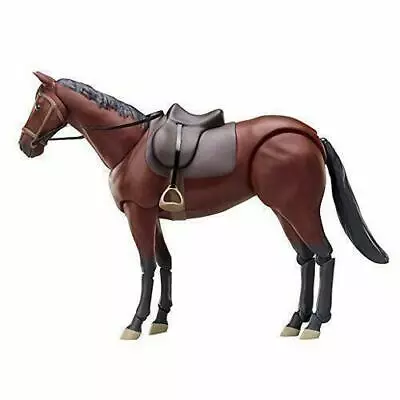 Buy Figma Horse (Brown) Approximately 16cm ABS & ATBC-PVC Pre-painted Movable Figure • 102.17£