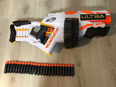 Buy NERF Ultra One Motorised Blaster Toy Gun Good Clean Condition With 25 Darts • 14.99£