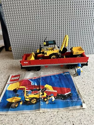 Buy Vintage Lego 4543 Railroad Tractor Flatbed • 44.99£