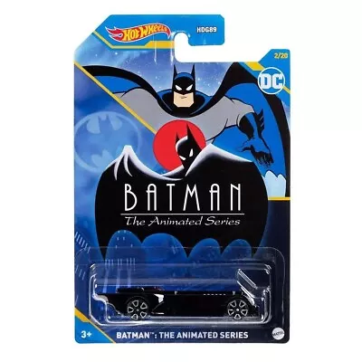 Buy DC Hot Wheels Superhero Batman The Animated Blockbuster Diecast Car • 7.99£