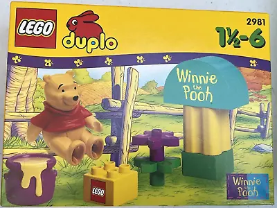 Buy NEW DISNEY Winnie The Pooh Lego Duplo Set 2981 Pooh's House Building Blocks • 24.99£